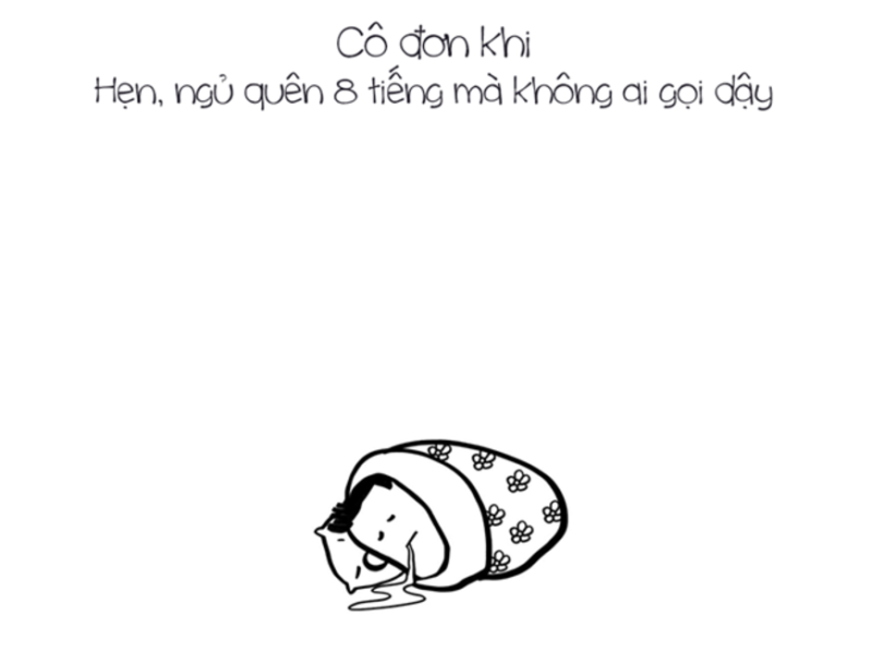 ảnh fa cô đơn ngủ quên