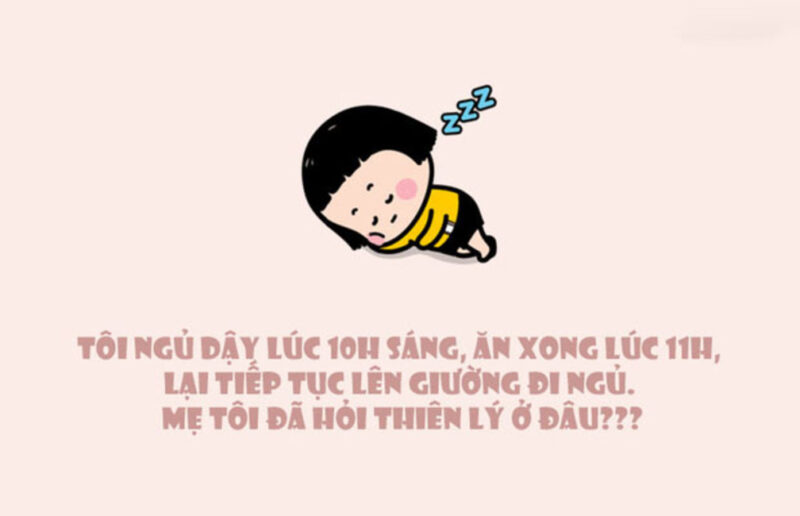ảnh fa lười biếng
