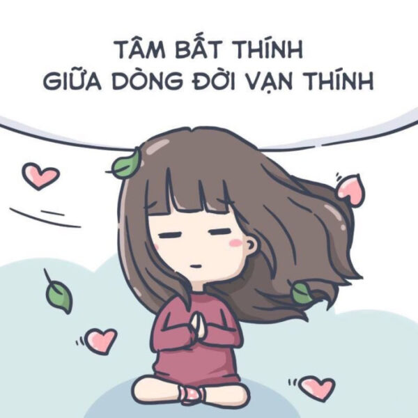 ảnh fa tâm tĩnh lặng