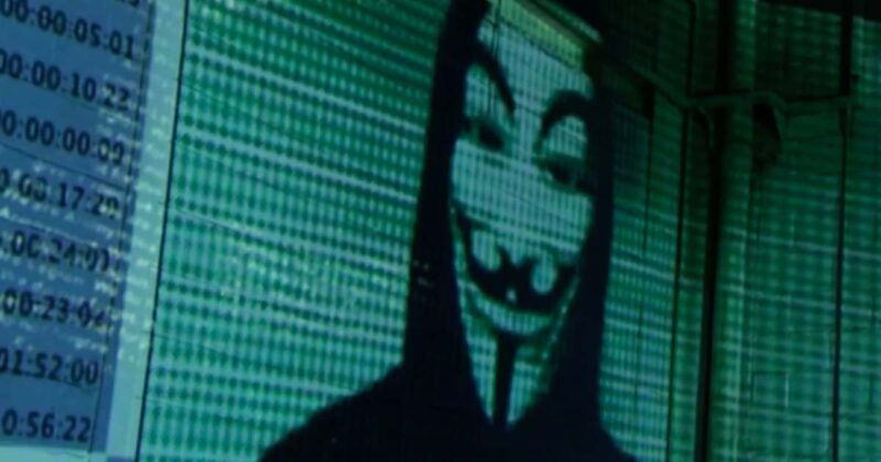 Ảnh hacker, anonymous qua vi tính
