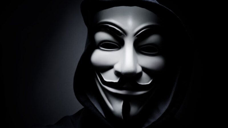 Ảnh hacker, anonymous trong bóng tối
