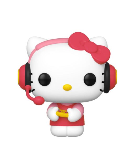 ảnh hello kitty đeo tai điện thoại