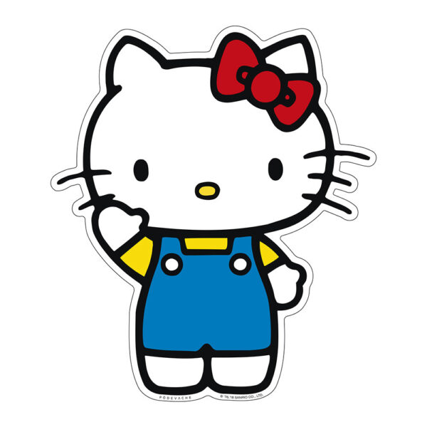 hình ảnh hello kitty giơ tay chào