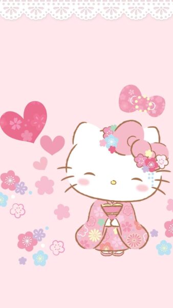 ảnh hello kitty phong cách nhật bản