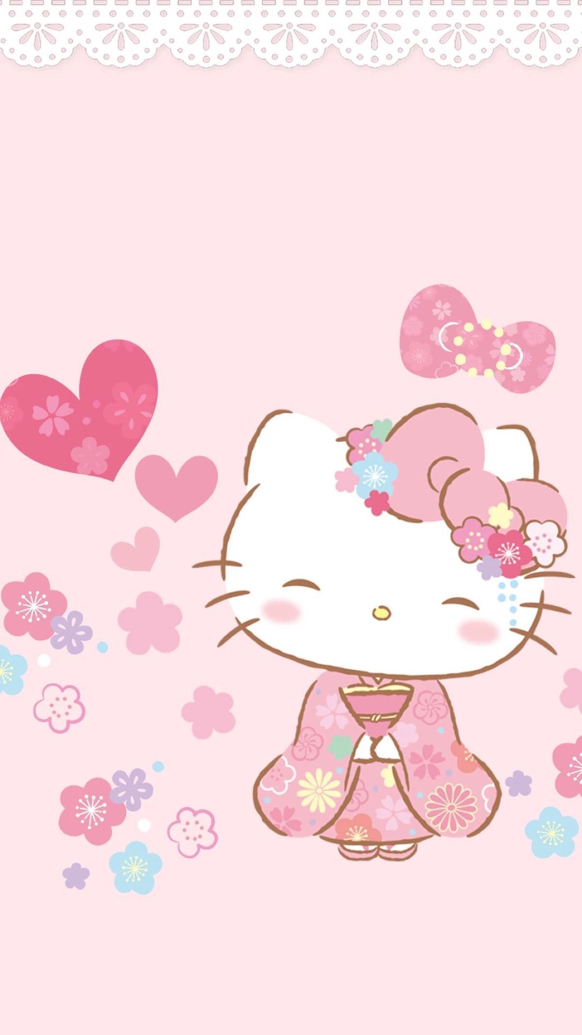 Cute Pink Hello Kitty Wallpapers  Top Những Hình Ảnh Đẹp