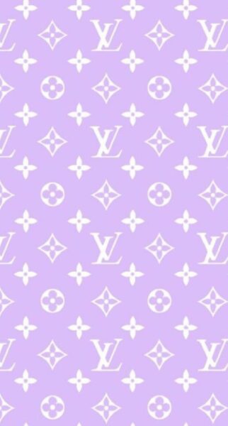 Ảnh nền Louis Vuitton màu tím trắng