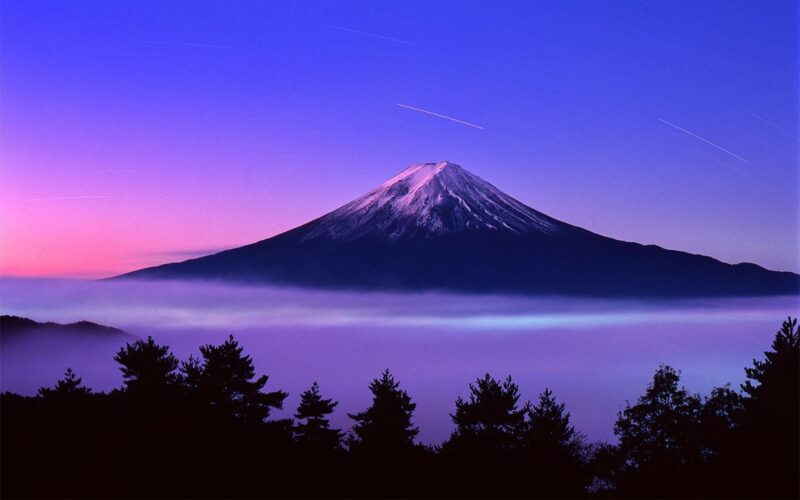 ảnh núi đẹp Phú Sĩ