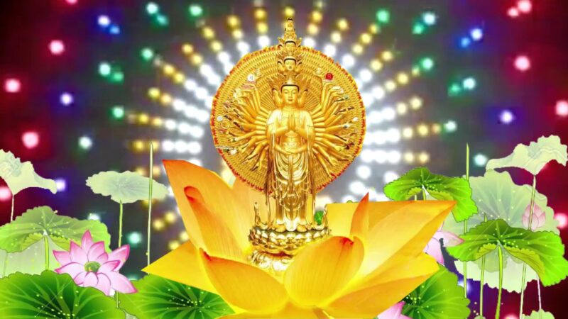 ảnh phật đẹp 3d phật nghìn tay nghìn mắt