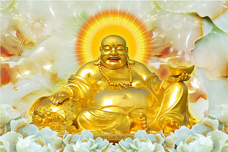 ảnh phật đẹp 3d tỏa ánh hào quang