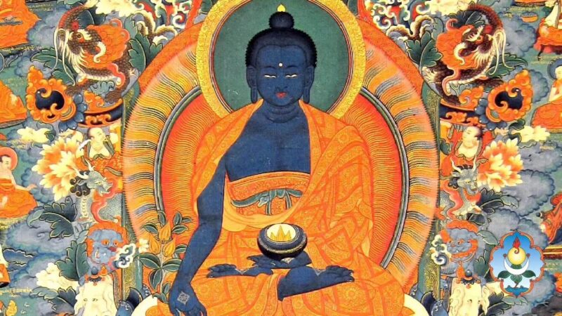 ảnh phật dược sư đẹp với nhiều họa tiết mạnh