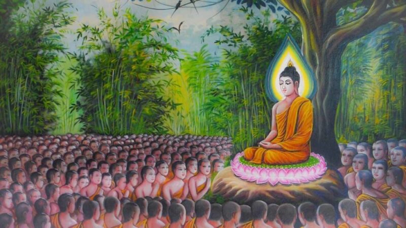 ảnh phật thích ca mâu ni giác ngộ chúng sinh