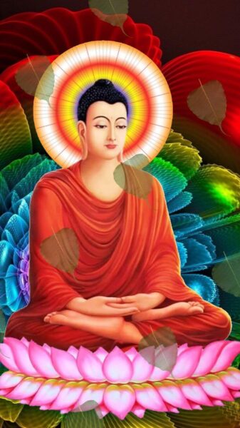 ảnh phật thích ca mâu ni tĩnh tại