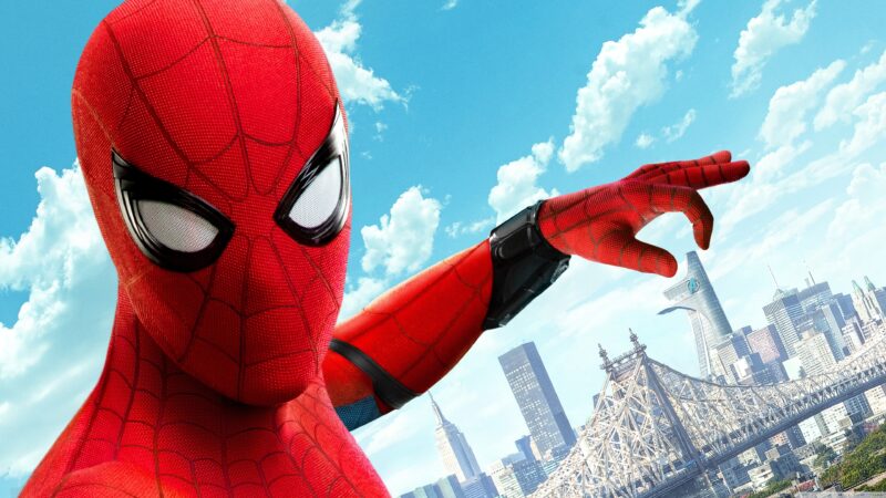 ảnh spider man hài hước và tòa nhà