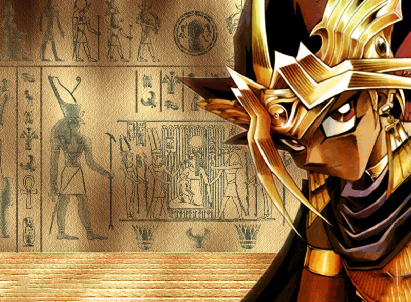 Ảnh Yugioh trong hầm mộ