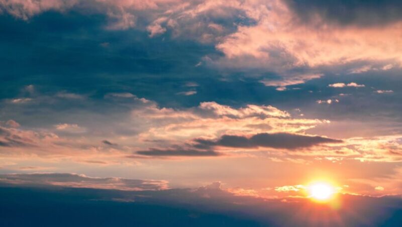 Background bầu trời - background sky hoàng hôn