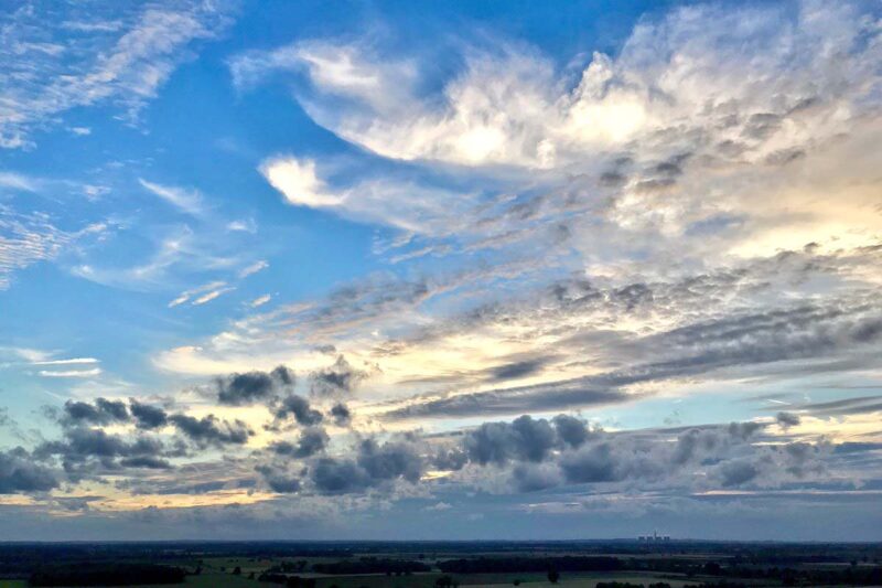 Background bầu trời - background sky mây lăn tăn