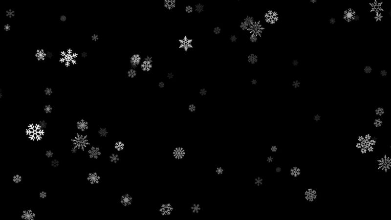 Background black - background đen bông tuyết trắng