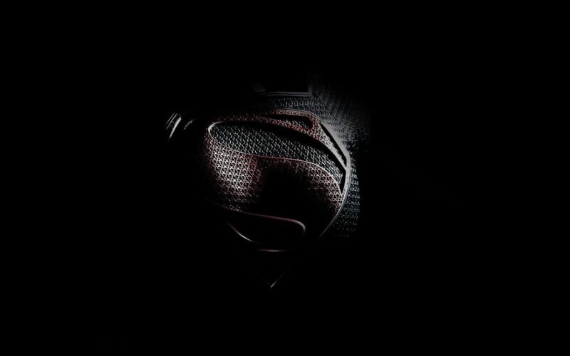 Background black - background đen Superman đẹp