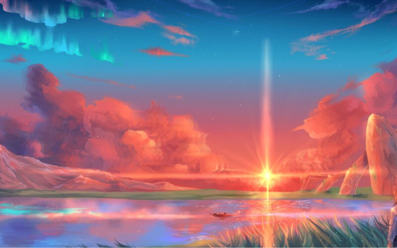 Background phong cảnh anime