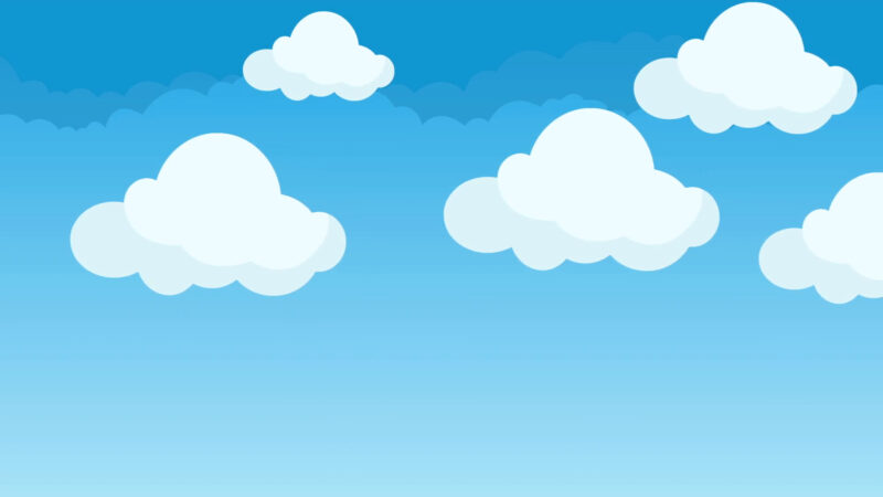Background sky cartoon