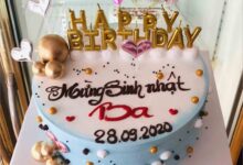 Bánh Sinh Nhật Bố