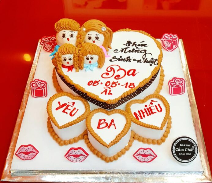 Bánh sinh nhật ý nghĩa tặng bố