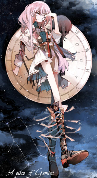 Hình ảnh 12 cung hoàng đạo Nữ anime