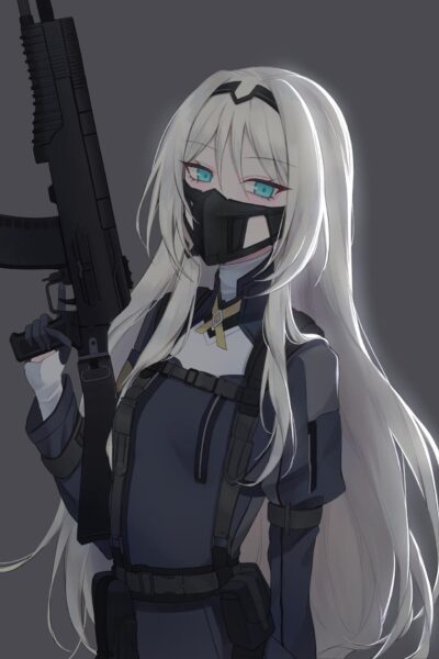 Hình ảnh Anime Girl cool ngầu