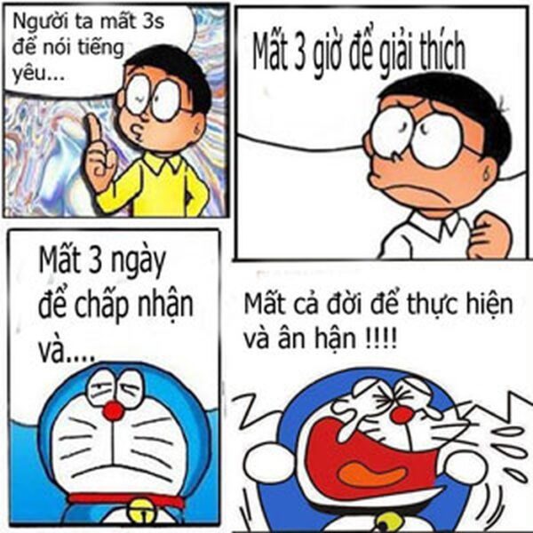 Hình ảnh chế Doremon đáng yêu