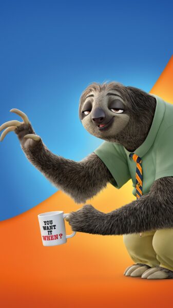 Hình ảnh con Lười hoạt hình