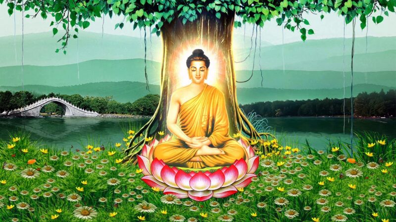Hình ảnh Đức Phật Thích Ca thành đạo