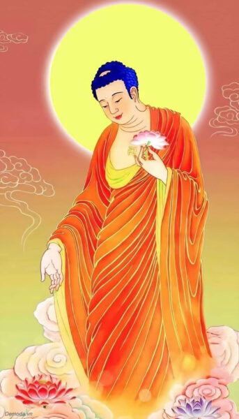 Hình ảnh Phật A Di Đà đẹp