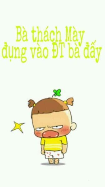 Hình bỏ điện thoại tao xuống cô bé buộc tóc hai bên trẻ trâu