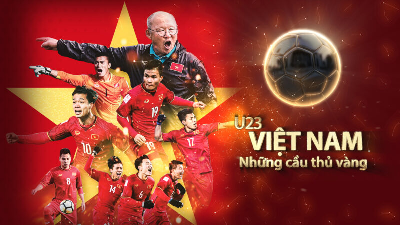 Hình nền cờ Việt Nam và các cầu thủ vàng tại nước ta