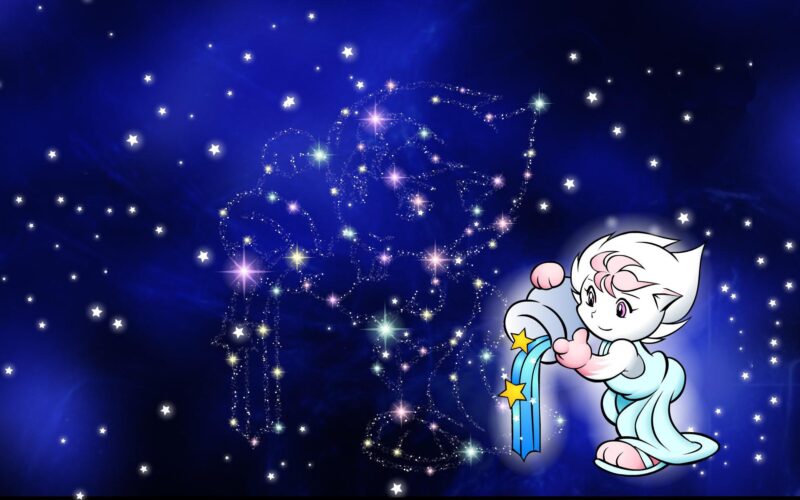 Hình nền cung hoàng đạo bảo bình