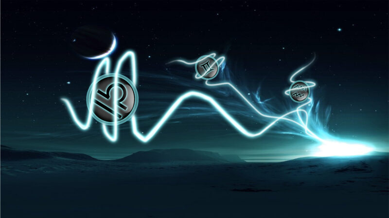 Hình nền cung hoàng đạo bảo bình nghệ thuật nhất