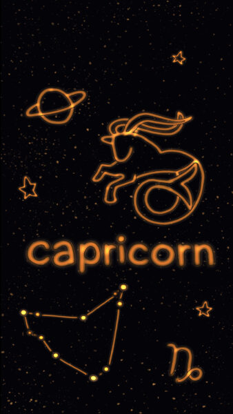 Hình nền cung hoàng đạo ma kết từ hành tinh