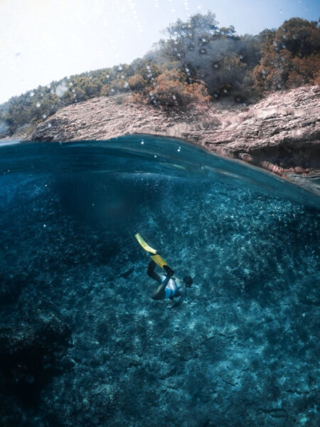 Hình nền iPad Mini lặn xuống biển