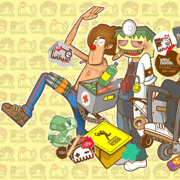 Hình nền iPad Mini những nhân vật cute