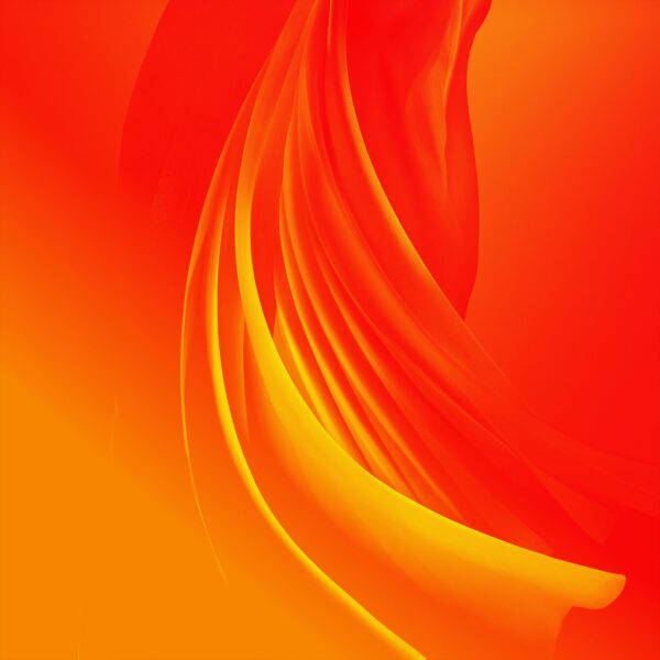 Hình nền iPhone SE màu cam đỏ