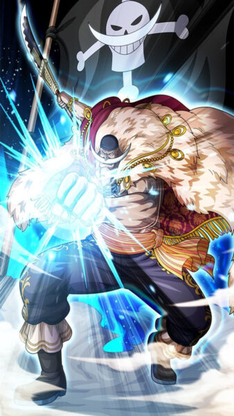 Hình nền râu trắng 3D ngầu cho điện thoại