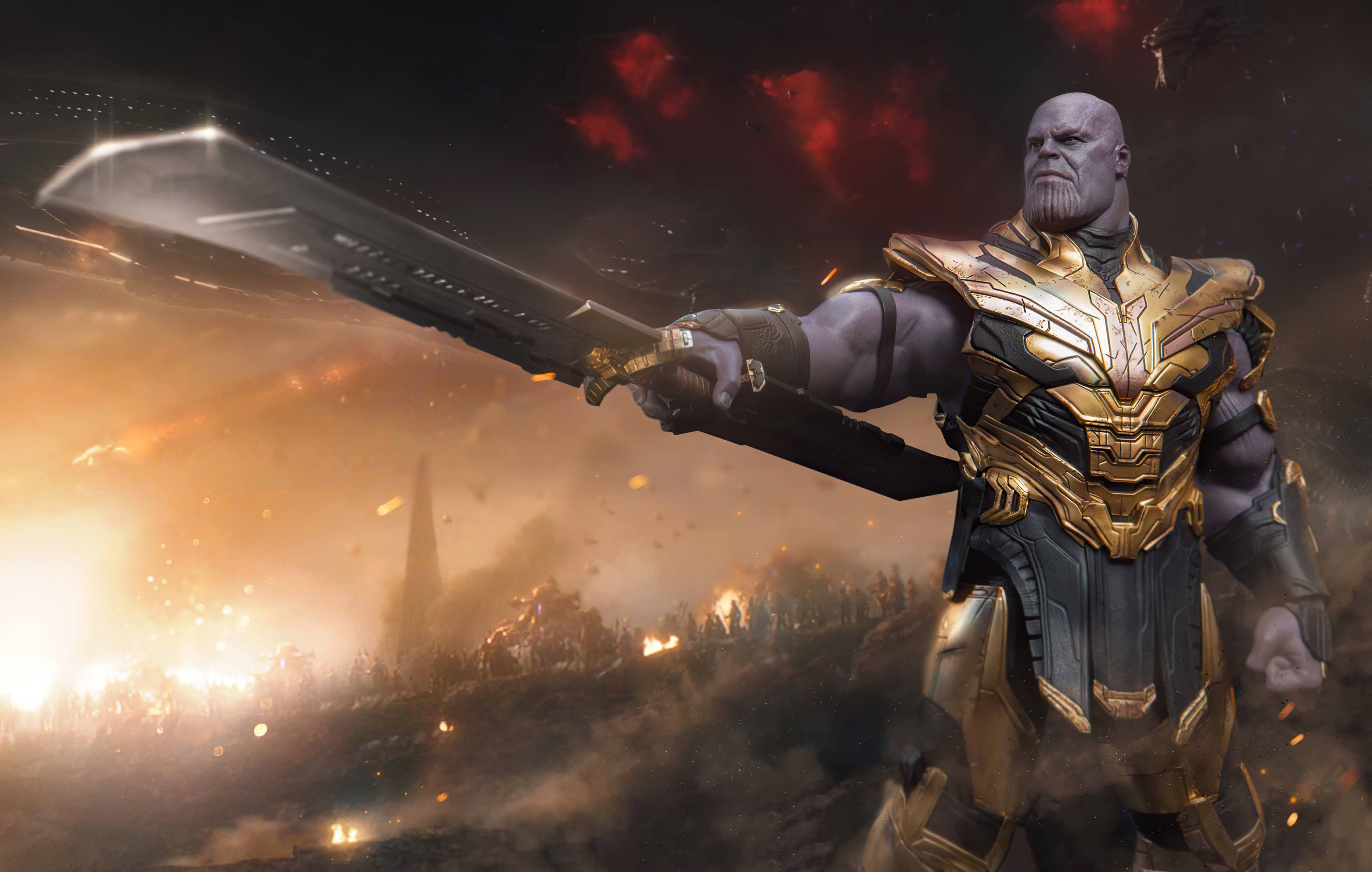 Hình ảnh Thanos đẹp ngầu mạnh nhất phe phản diện