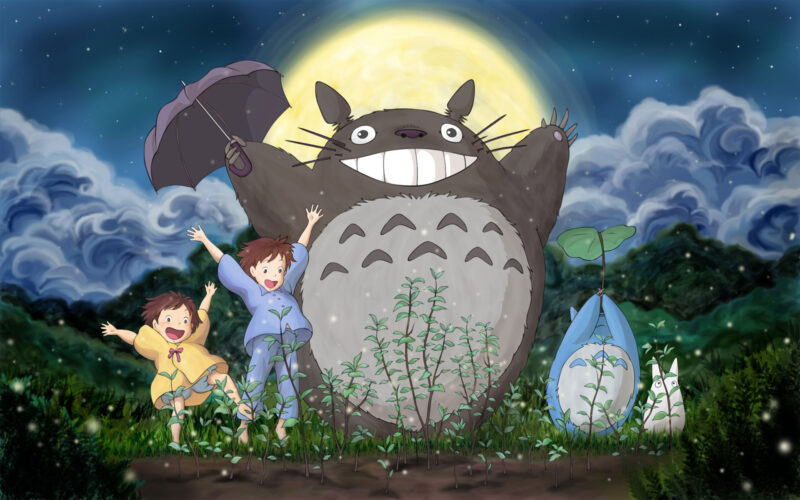 Hình nền Totoro hoan hô