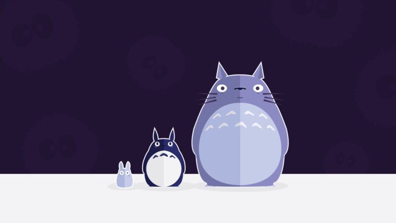 Hình nền Totoro lặng im