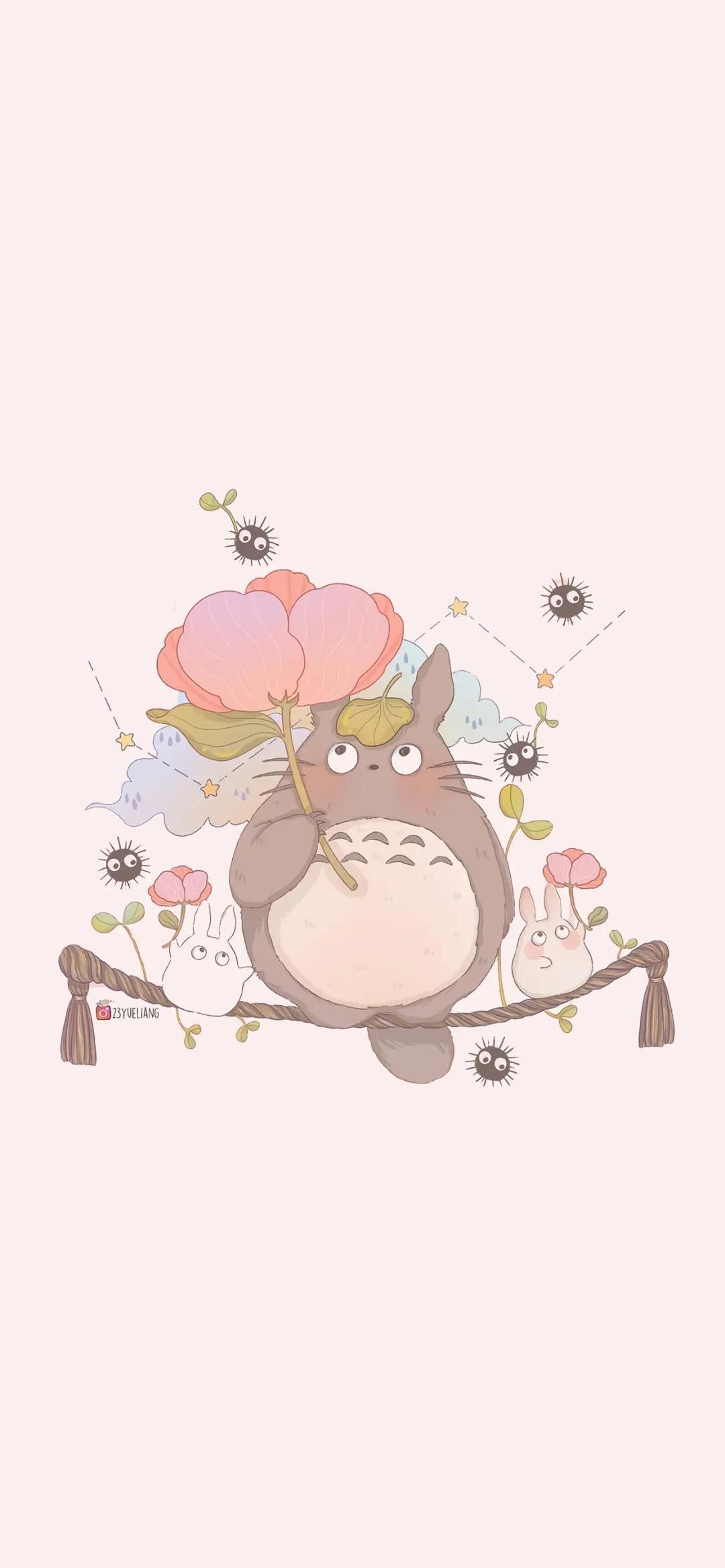 Hình Nền Totoro Đẹp, Cute, Dễ Thương Cho Điện Thoại, Máy Tính