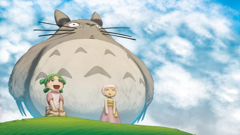 Hình nền Totoro siêu to khổng lồ