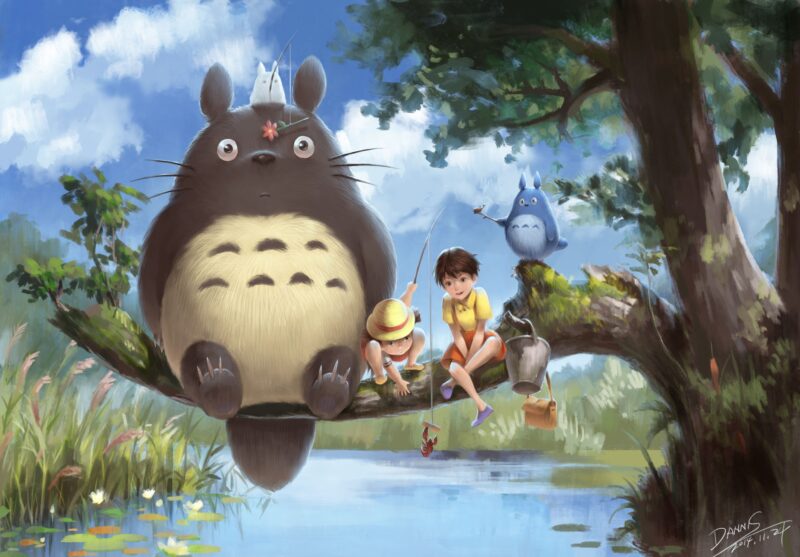 Hình nền Totoro và những khoảnh khắc đáng nhớ