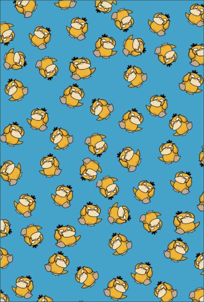 hình nền vịt vàng mini