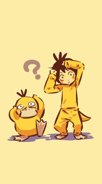 hình nền vịt vàng ngốc nghếch