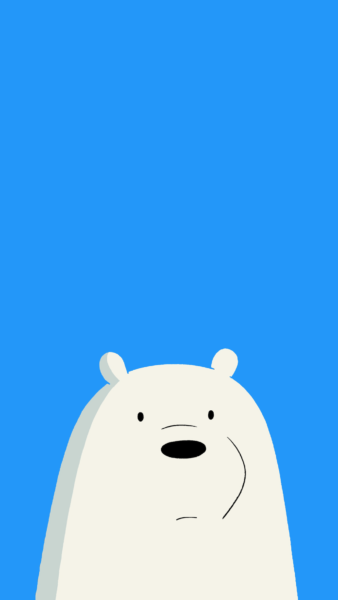 Hình nền We Bare Bear gấu trắng đáng yêu